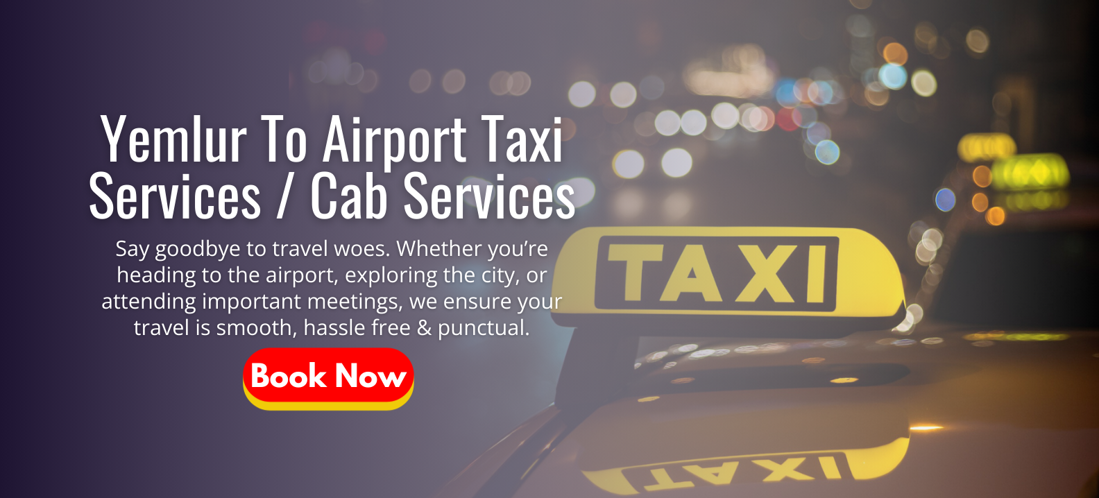 Yemalur to Airport Taxi Services | Cab Services